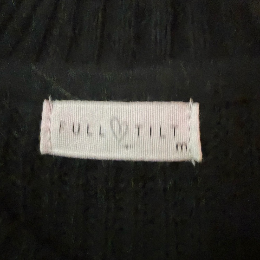 Full Tilt Classic Black Sweater